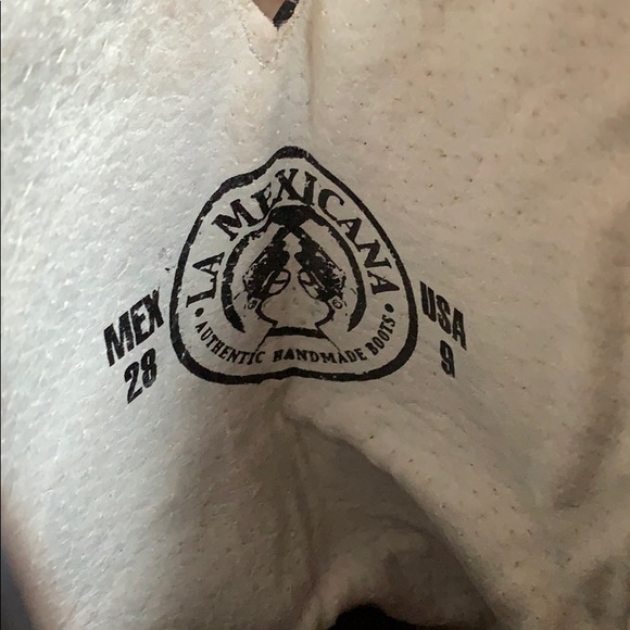 Mexicana by Old Gringo Red Cowboy Boots - Picture 3 of 4